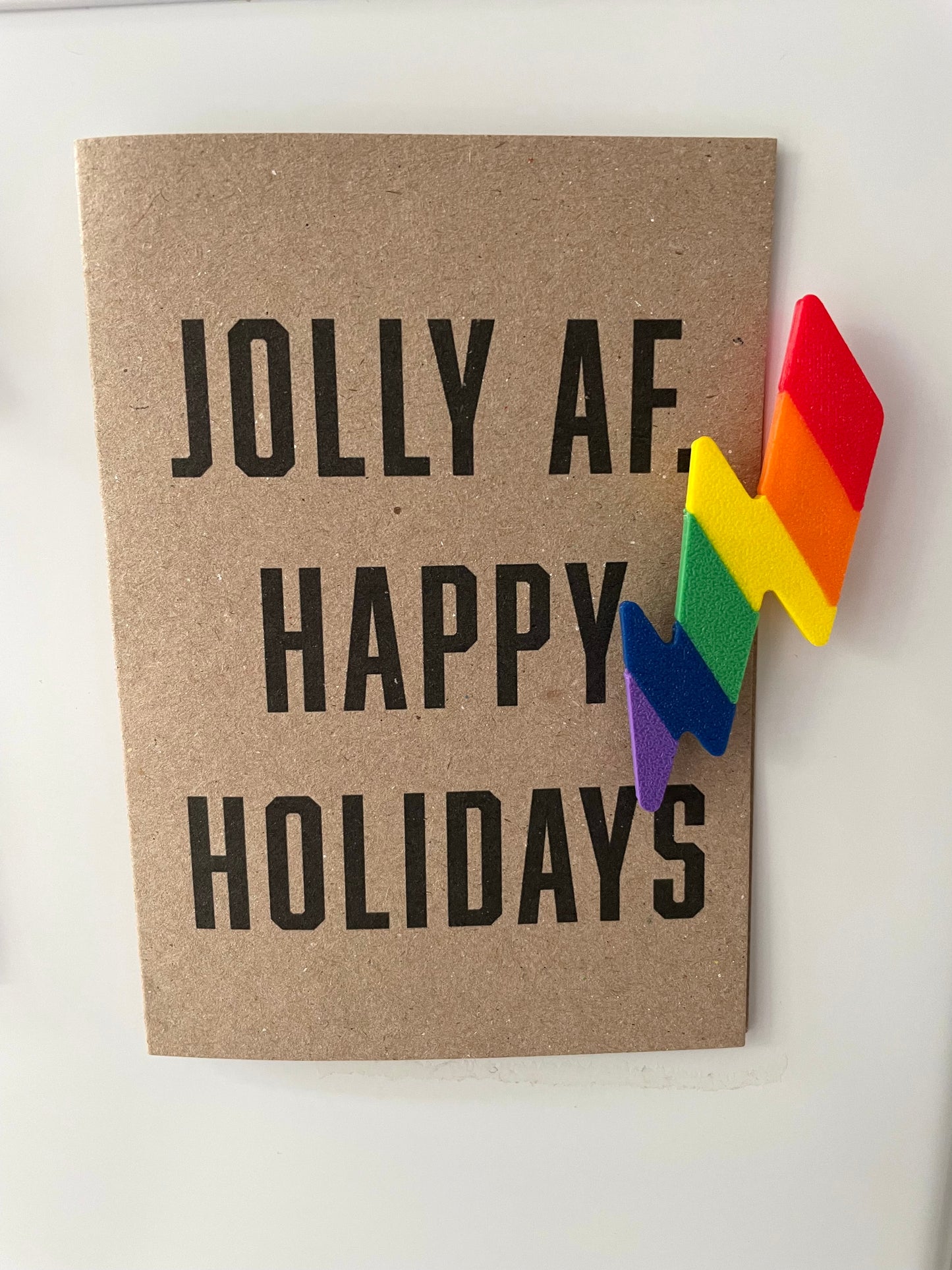 RAINBOW LIGHTNING 3D Magnets