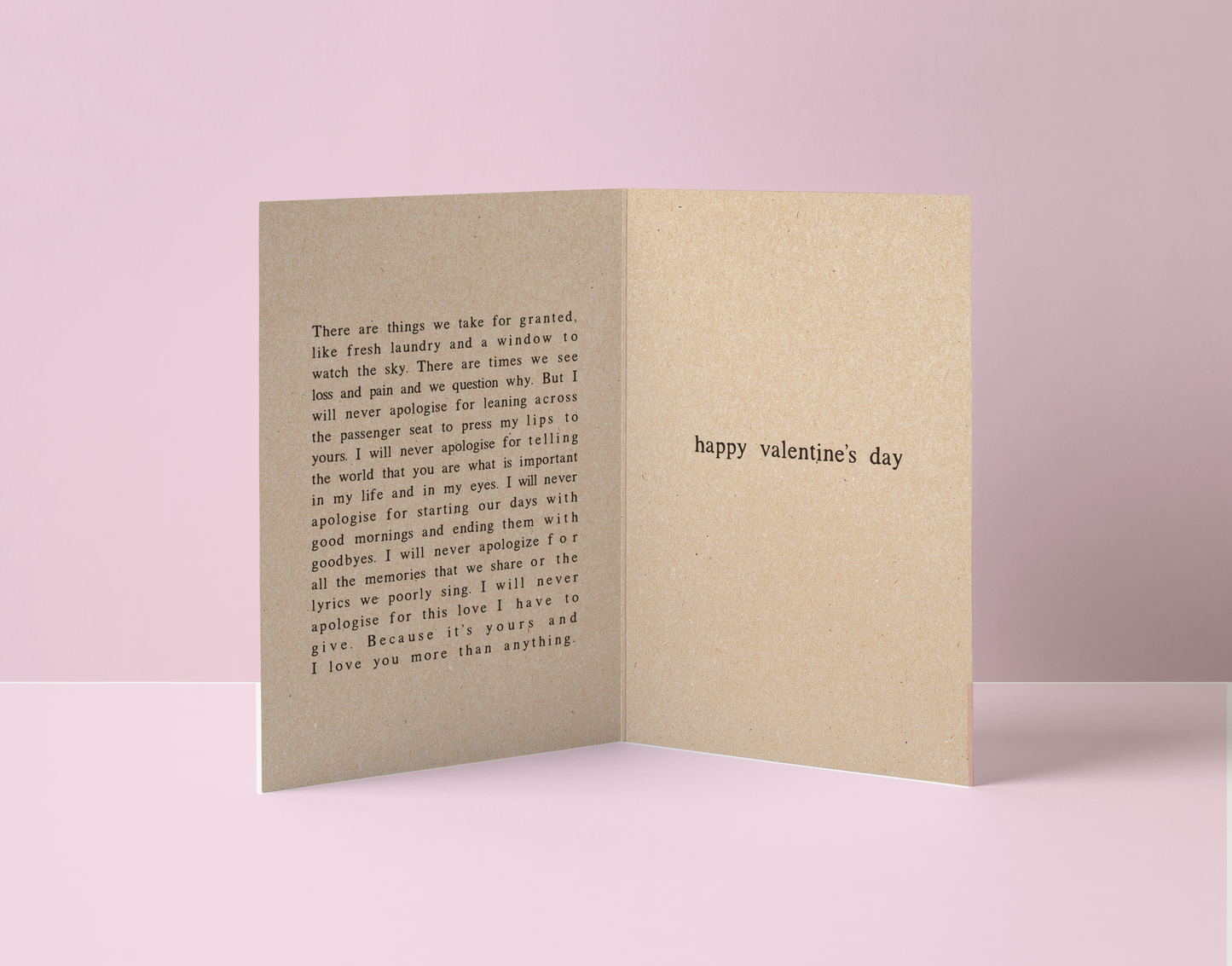 Happy Valentine's Day card with a love poem by LGBTQ+ Author Courtney Peppernell.