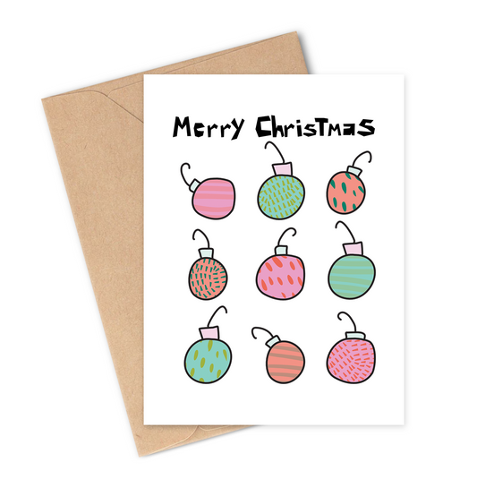 Merry Christmas to you greeting card