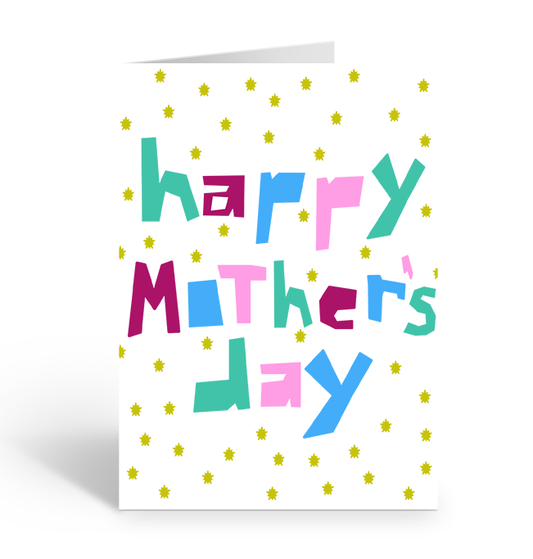 HAPPY MOTHER'S DAY VIBES Greeting Card