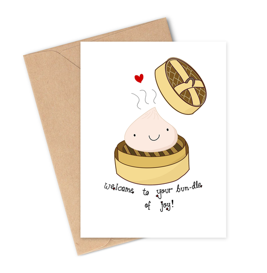 BUN-DLE OF JOY Greeting Card