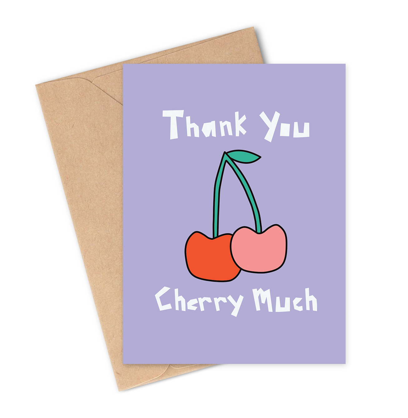 THANK YOU CHERRY MUCH Greeting Card