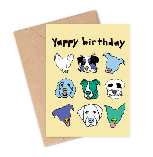 YAPPY BIRTHDAY Greeting Card