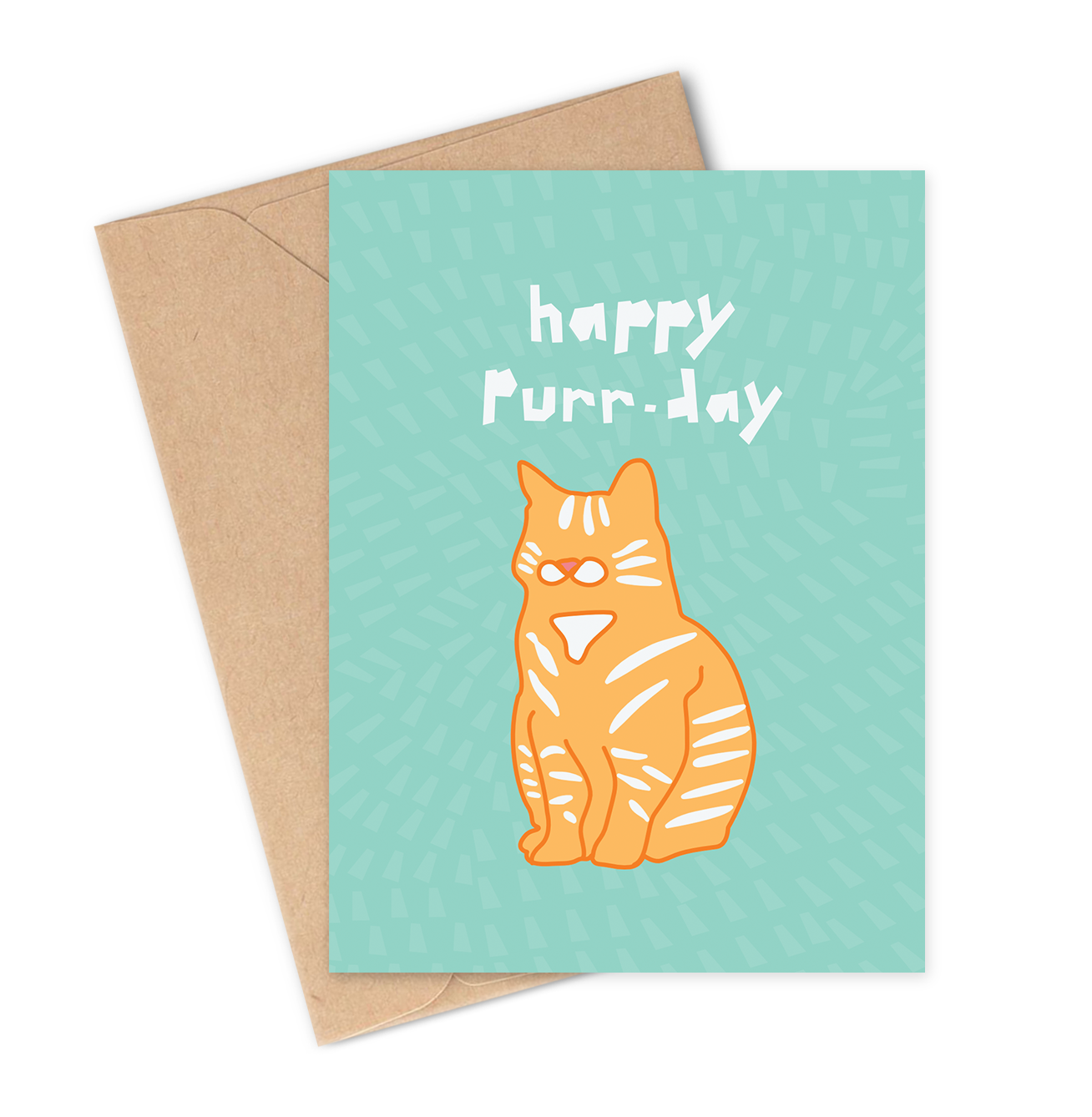HAPPY PURR-DAY Greeting Card