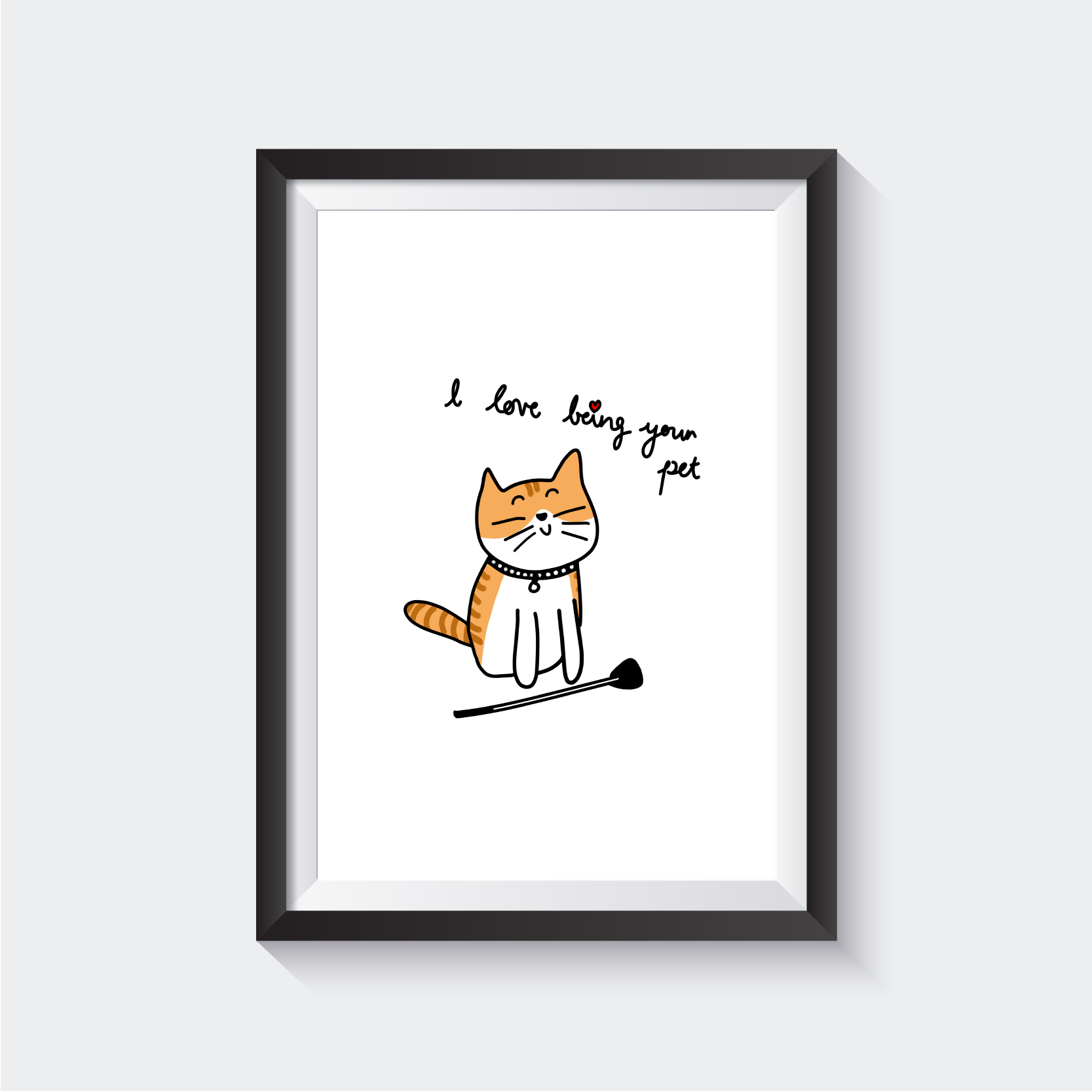 PUSSY PET Art Print