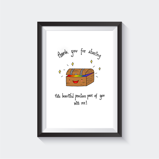 THANK YOU Art Print