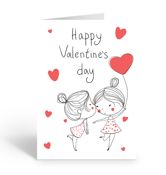 Happy Valentine's Day Greeting Card