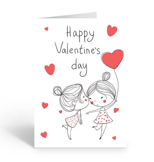 Happy Valentine's Day Greeting Card