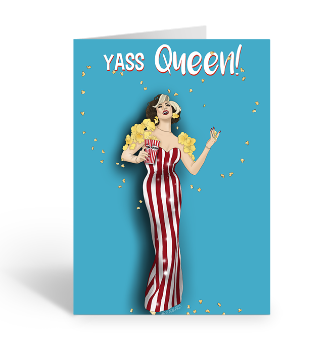 Yass Queen Manila Luzon Greeting Card