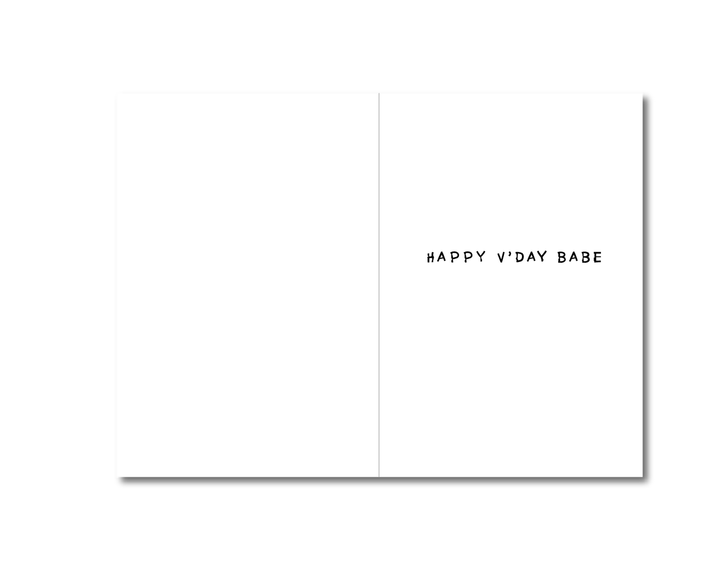 HEY GIRLFRIEND Greeting Card