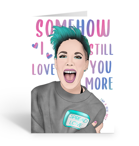 SPREAD LOVE HALSEY MUSIC Greeting Card