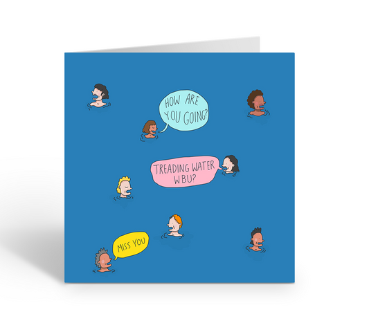 How Are You Going? Miss You Greeting Card