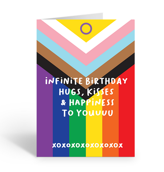 INFINITE BIRTHDAY Greeting Card