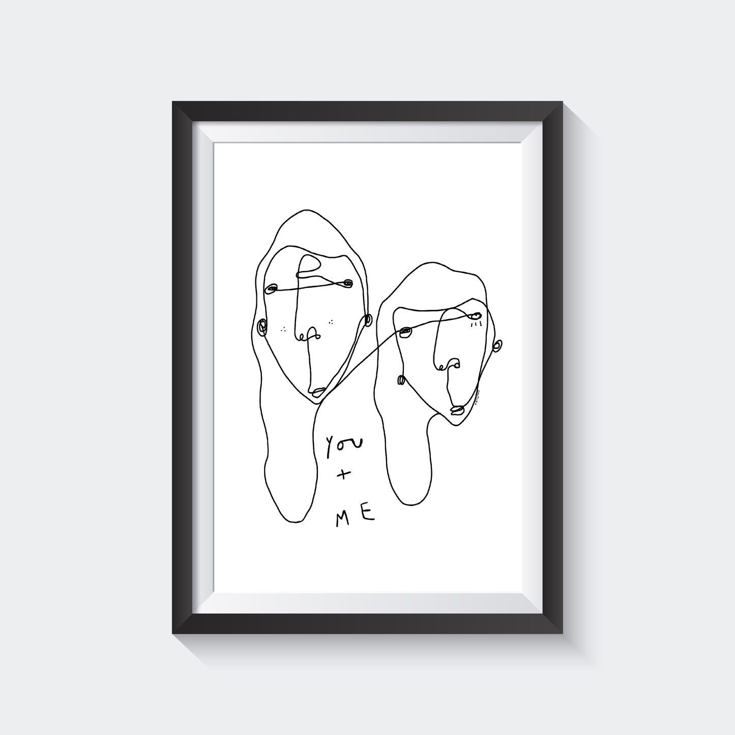 You + Me Print by Shuturp x TBP Collab