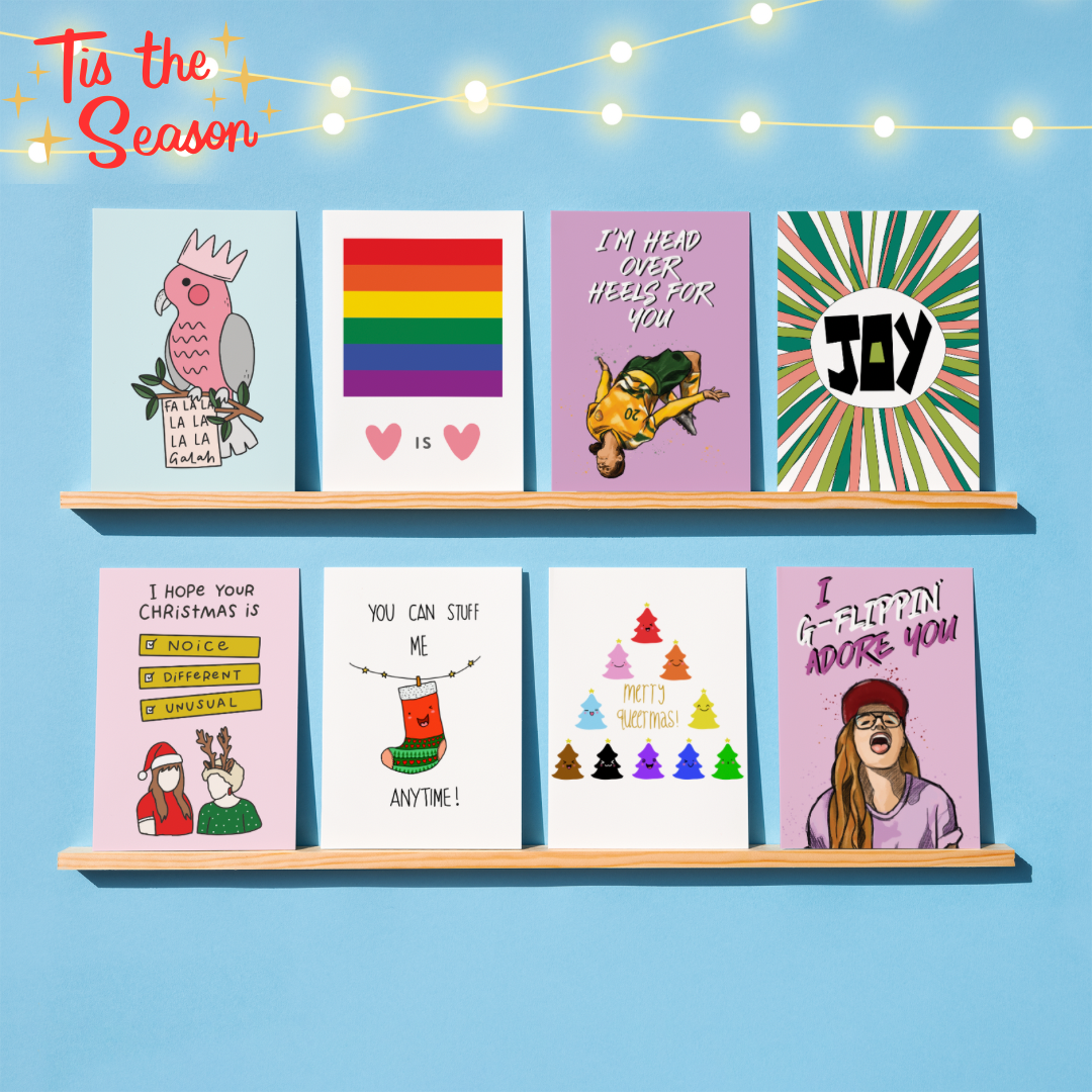 Tis the season for Queermas Greeting Cards & Gifts