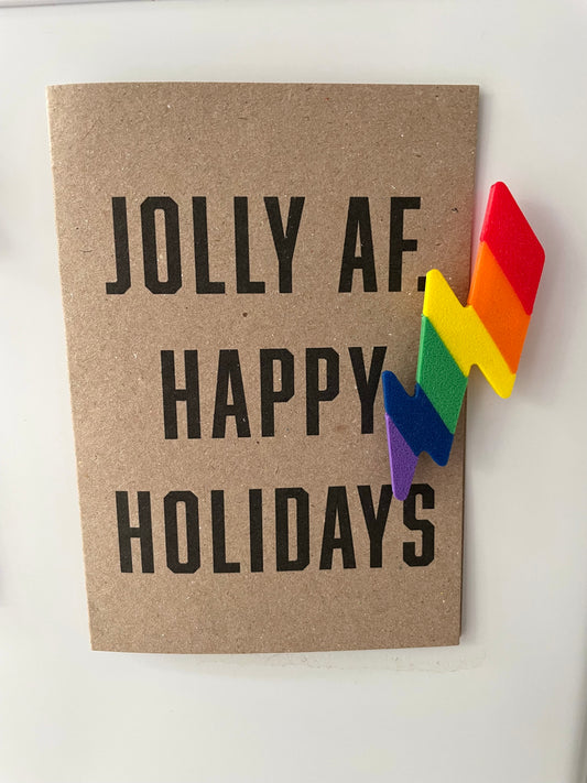 RAINBOW LIGHTNING 3D Magnets