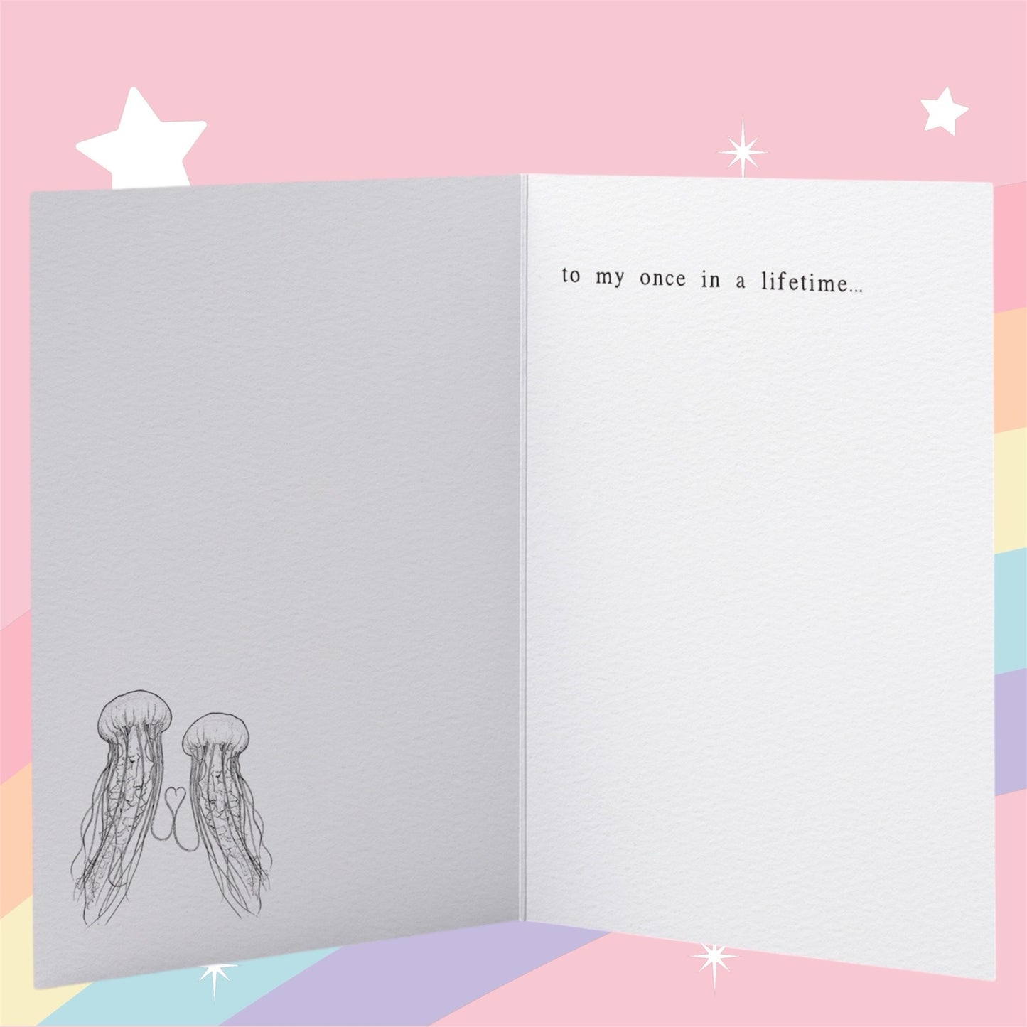 ICE CREAM LOVE POEM Greeting Card