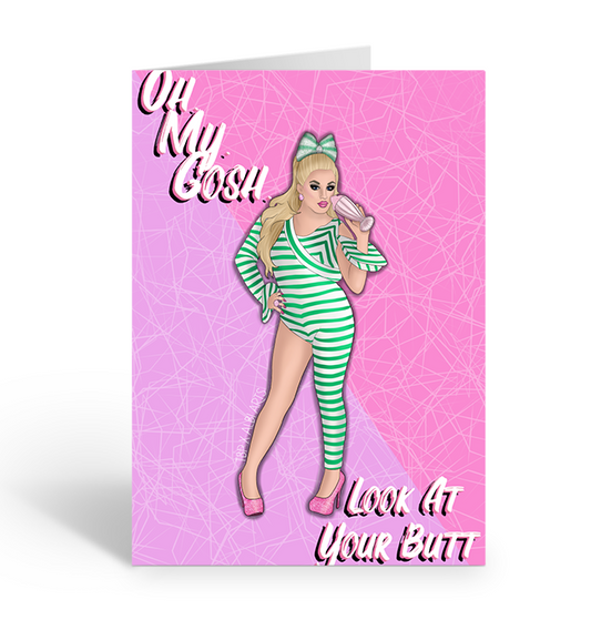 OMG HANNAH CONDA Greeting Card