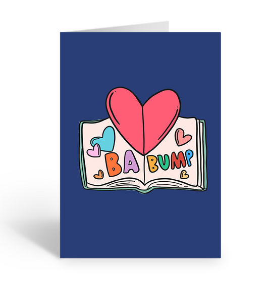 Ba Bump Book Love Greeting Card