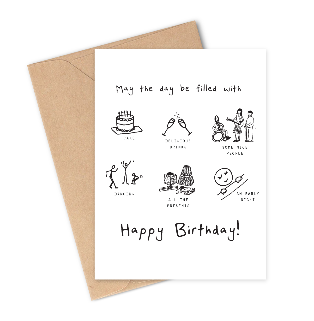 BIRTHDAY CHEERS Greeting Card