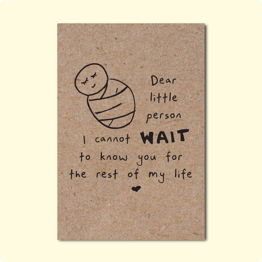 DEAR LITTLE PERSON Greeting Card