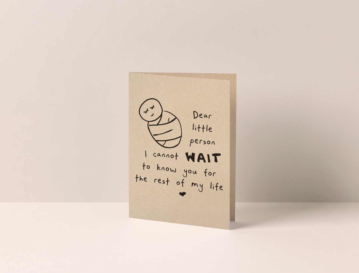 DEAR LITTLE PERSON Greeting Card