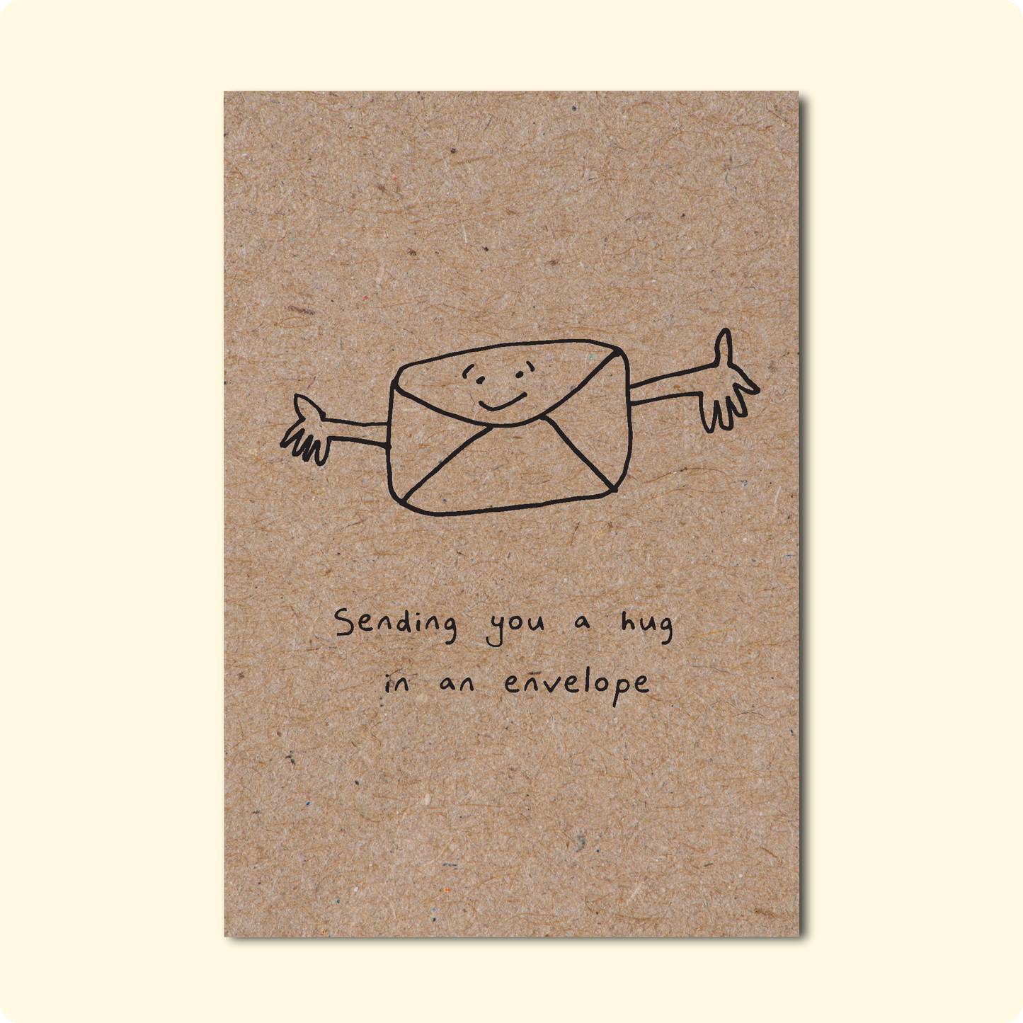 HUG IN AN ENVELOPE Greeting Card