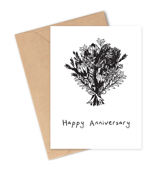 HAPPY BLOOMIN' ANNIVERSARY Greeting Card