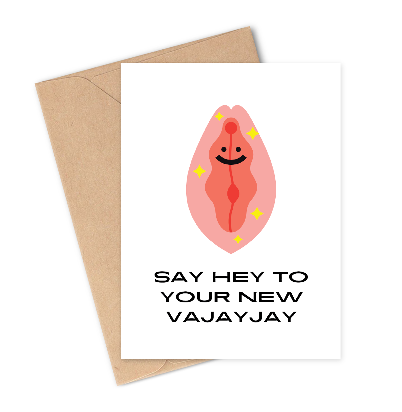 HEY NEW VAJAYJAY Greeting Card