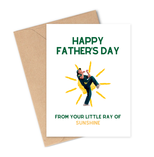 FROM YOUR LITTLE RAY OF SUNSHINE Greeting Card