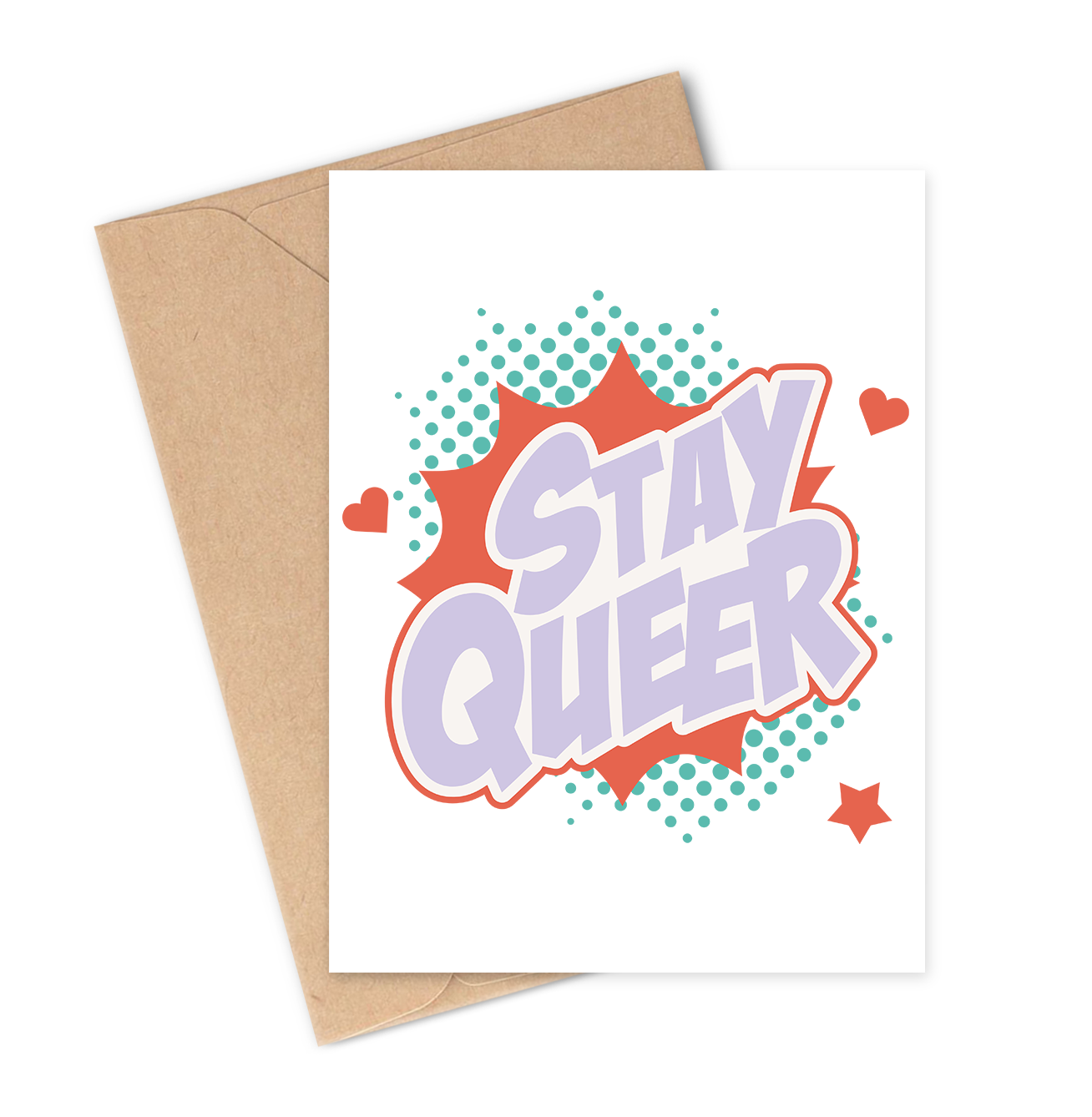 STAY QUEER Greeting Card