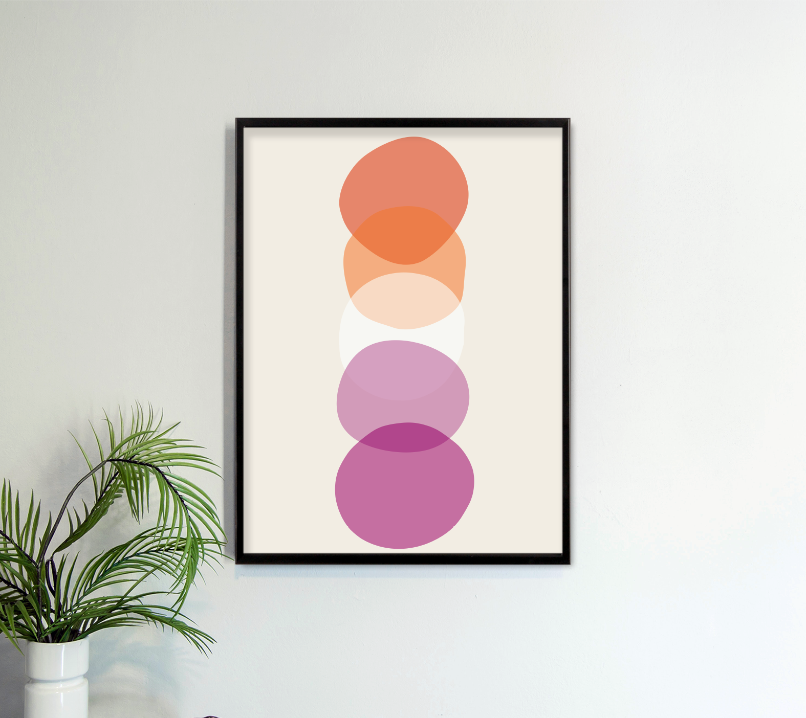 LESBIAN MINIMALIST Art Print