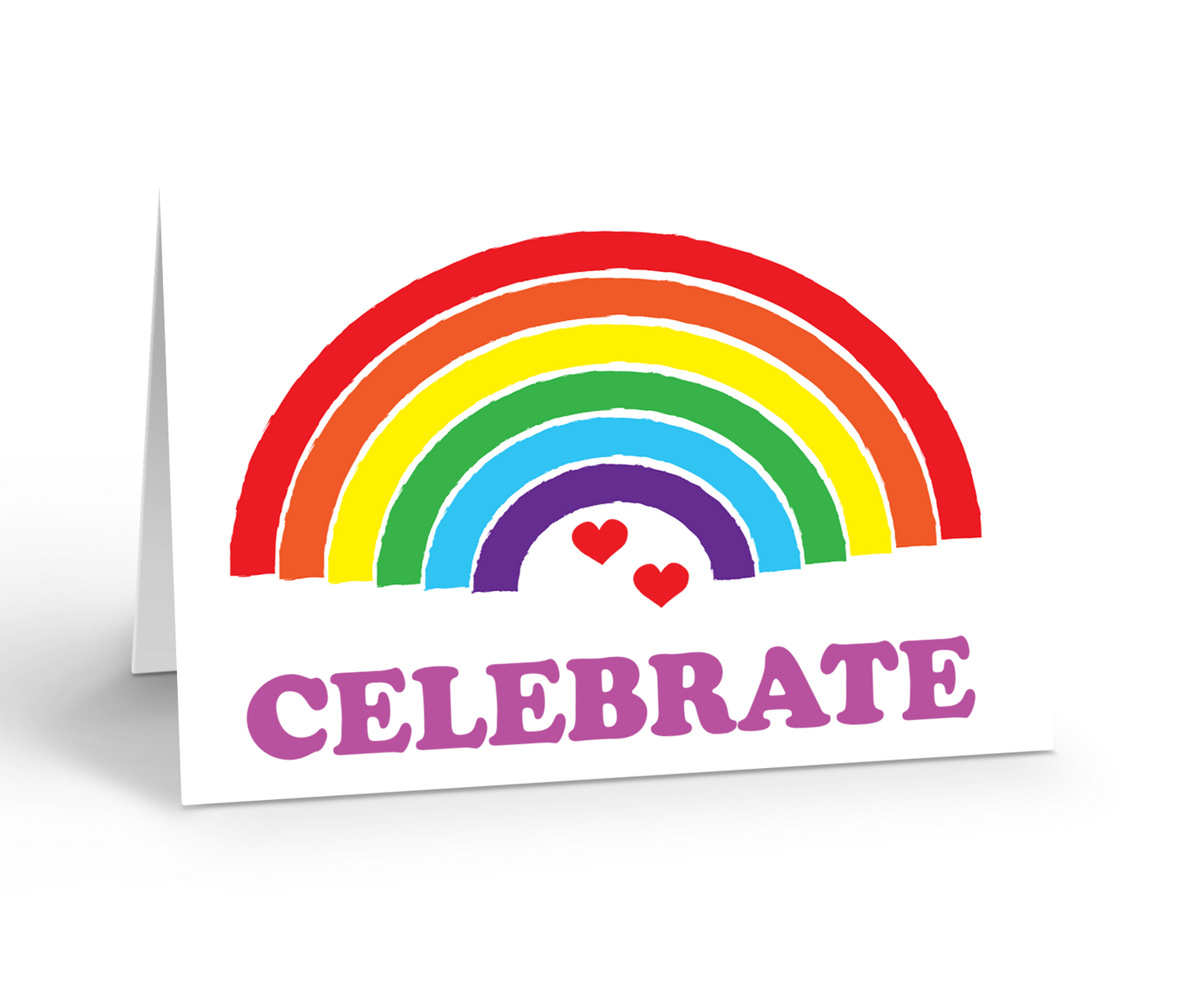 Celebrate Rainbow Greeting Card