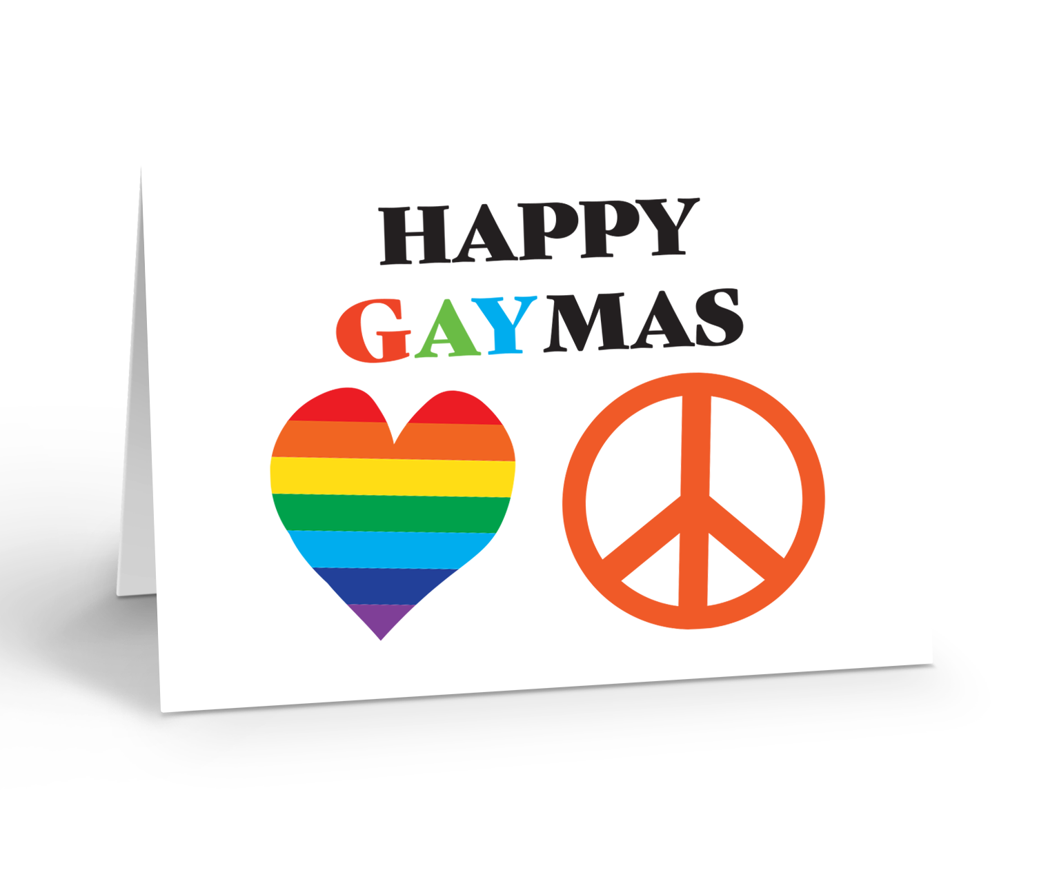 Happy Gaymas Greeting Card