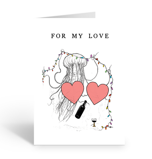 For My Love Greeting Card