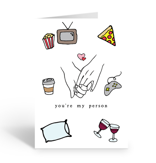 You're my person greeting card