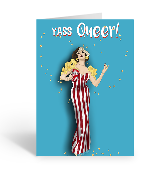 Yass Queer Manila Luzon Greeting Card