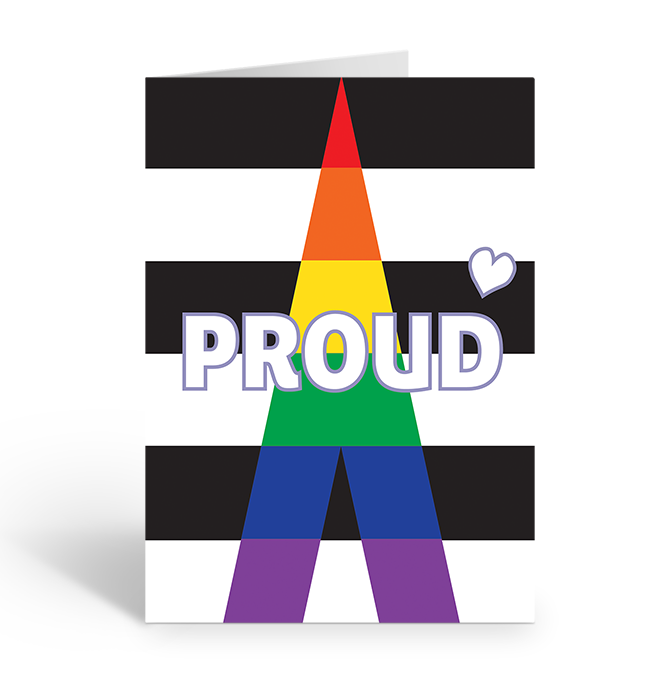 Proud Ally Greeting Card
