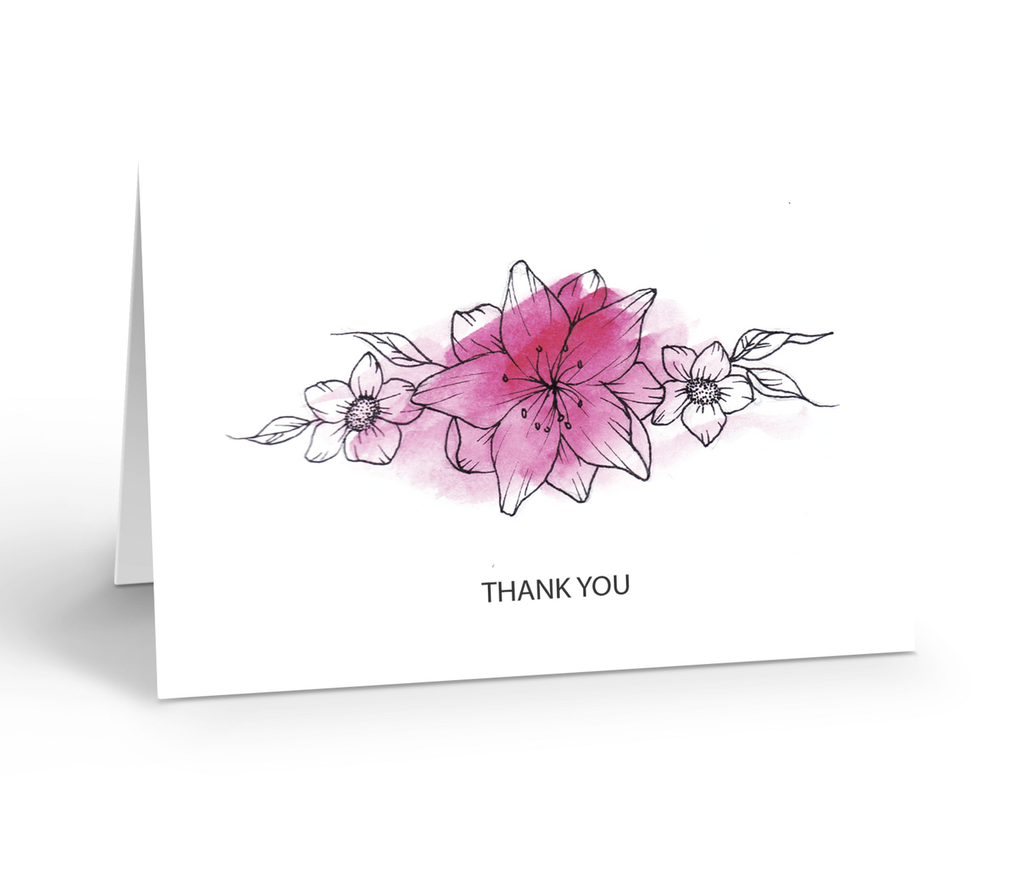 THANK YOU FLORALS Greeting Card